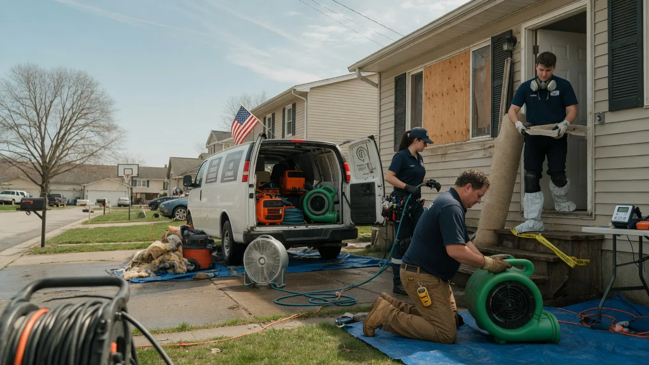 Water Damage Restoration in Amity, PA near me